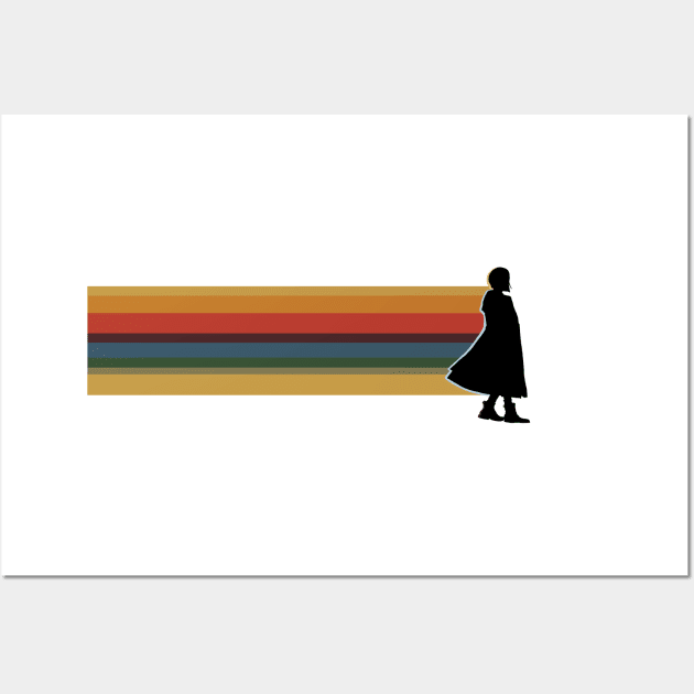 the woman who fell to earth Wall Art by quirkyandkind